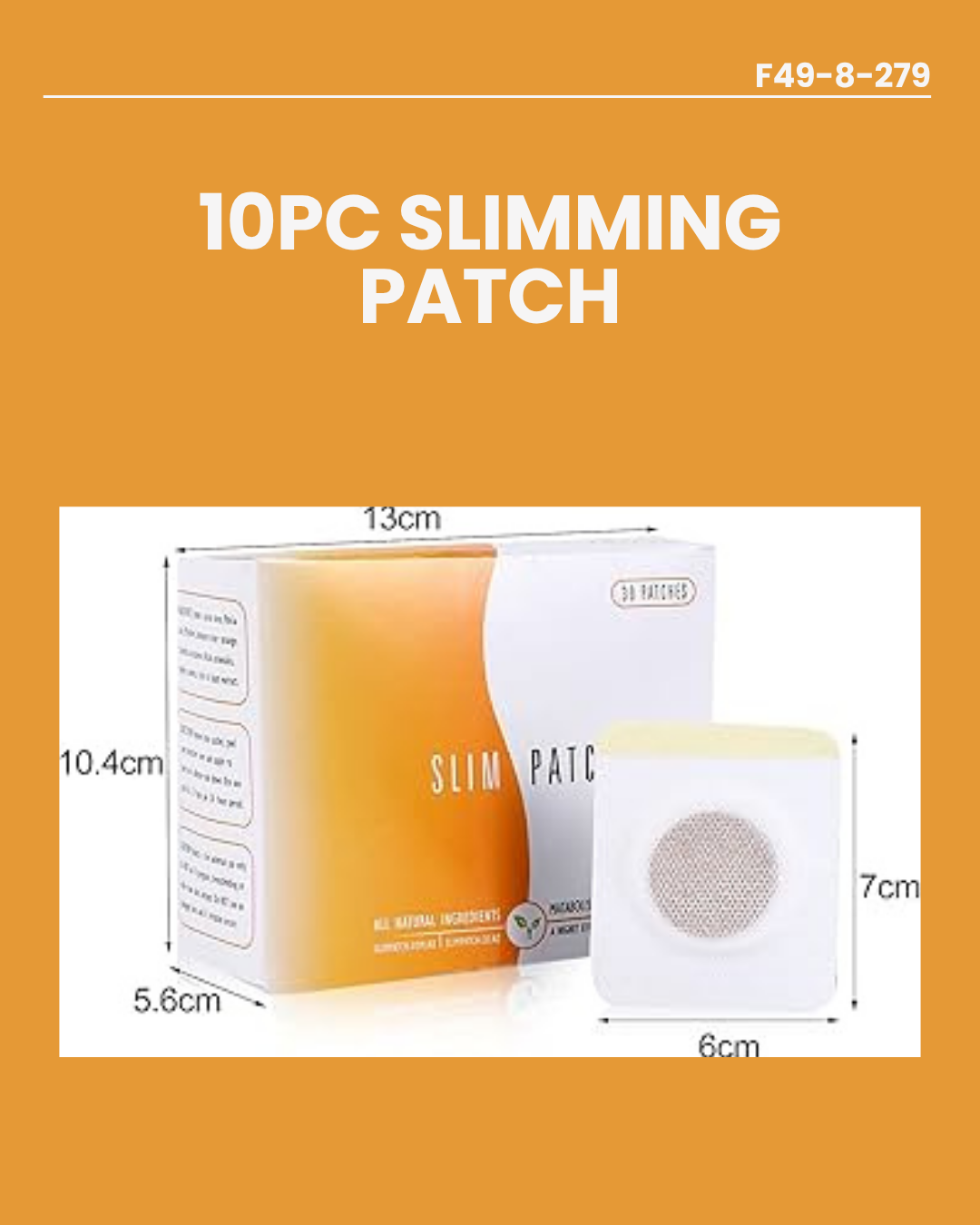 10pc Slimming Patch F49-8-279