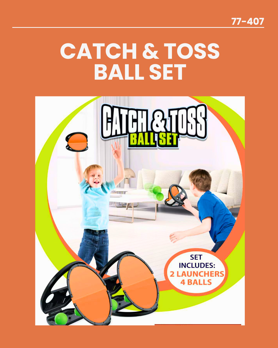 Catch & Toss Ball Set 77-407