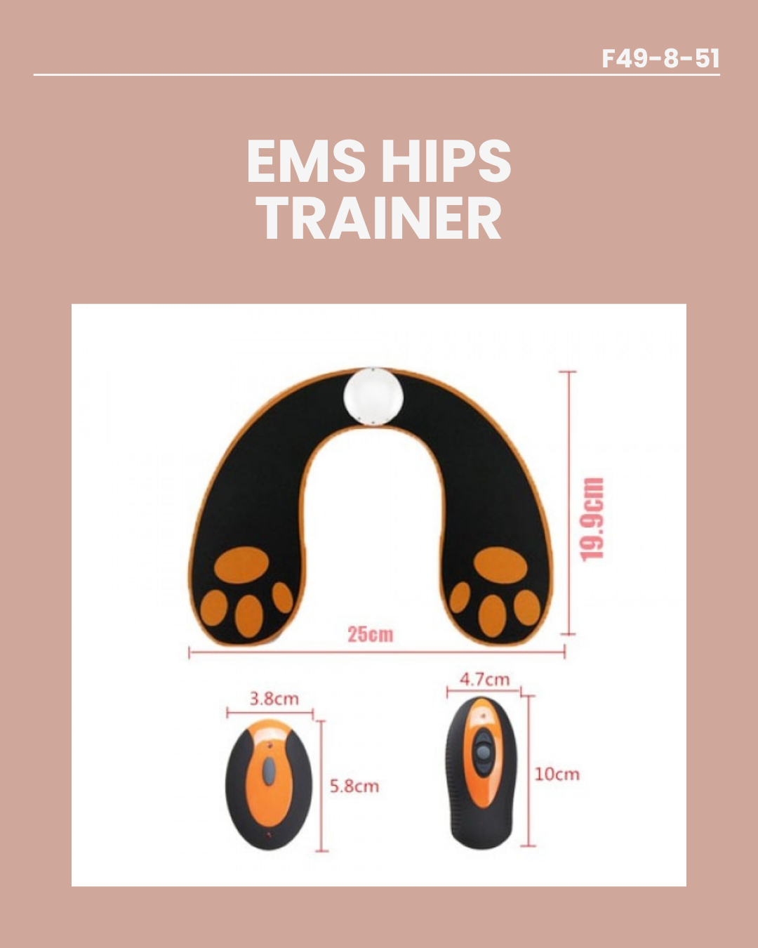 EMS Hips Trainer F49-8-51