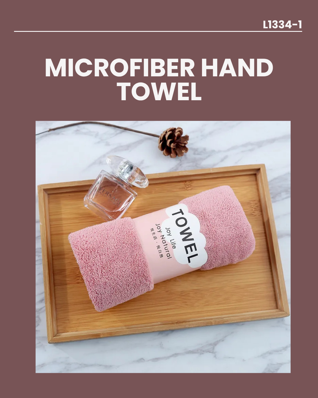 Microfiber Hand Towel 74x32cm L1334-1