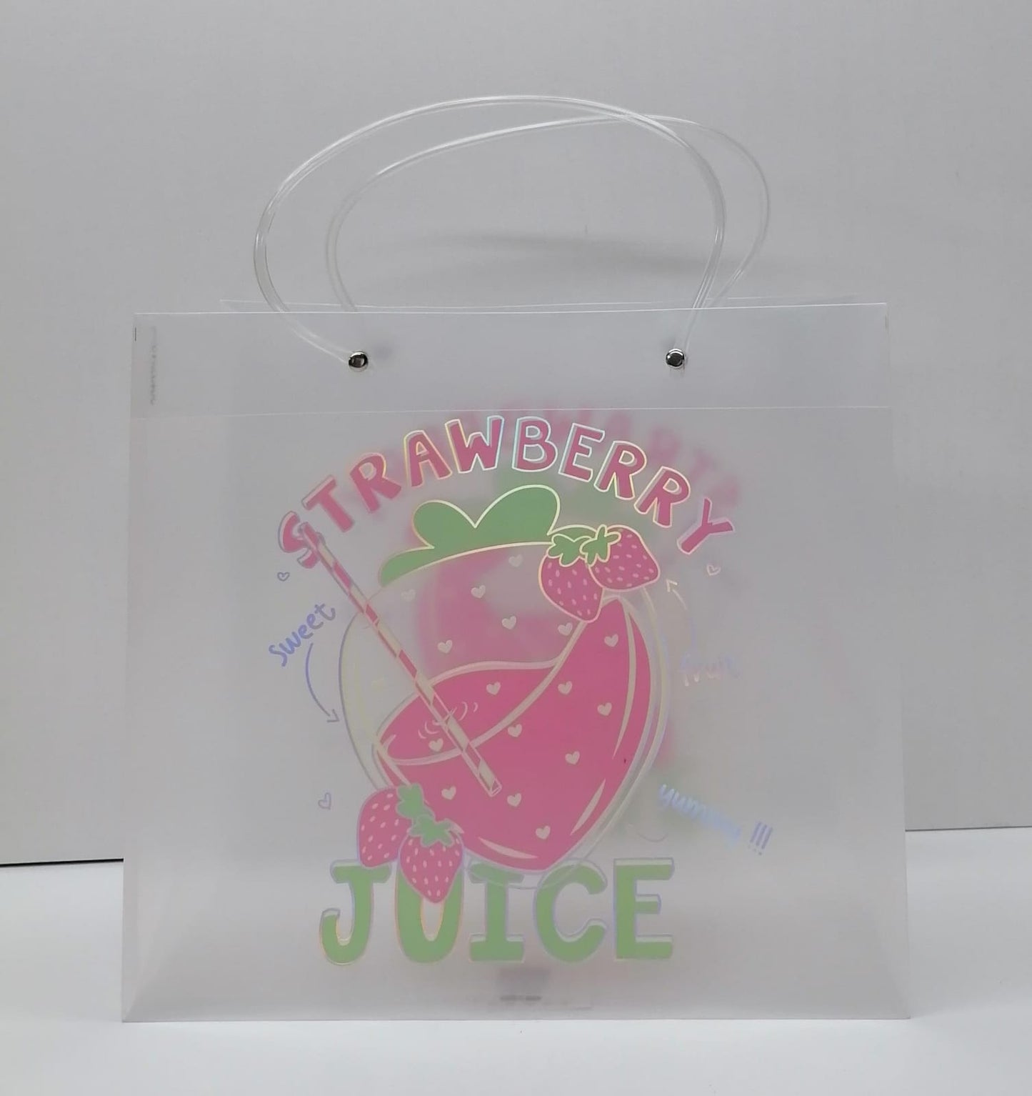 Clear Gift Bag 8568 30x27x12cm