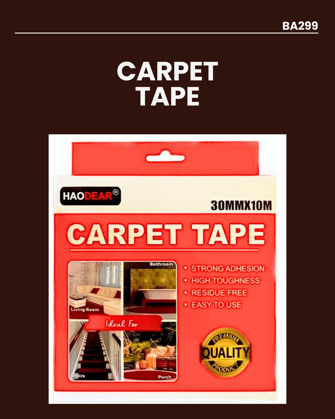 Carpet Tape BA-299 30mmx10m