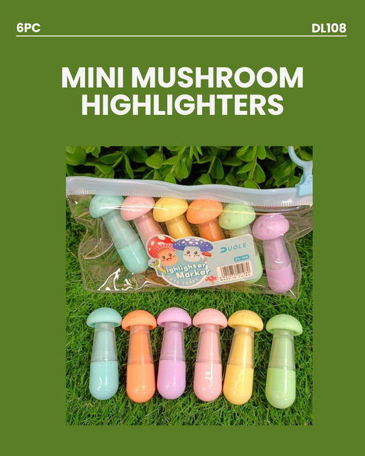 Mini Mushroom Highlighters DL108