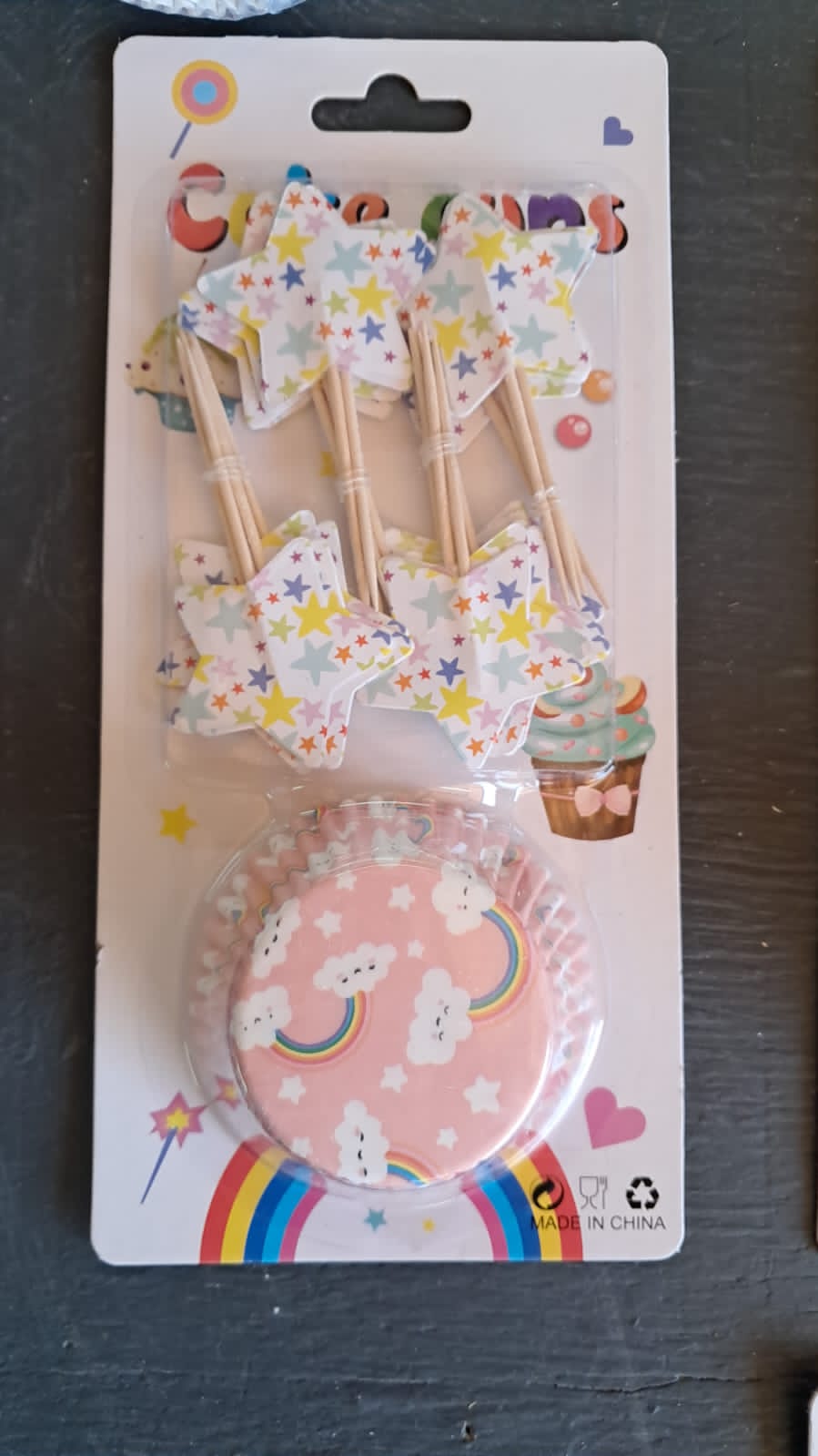 Cupcake Liners & Toppers Set VIP250088