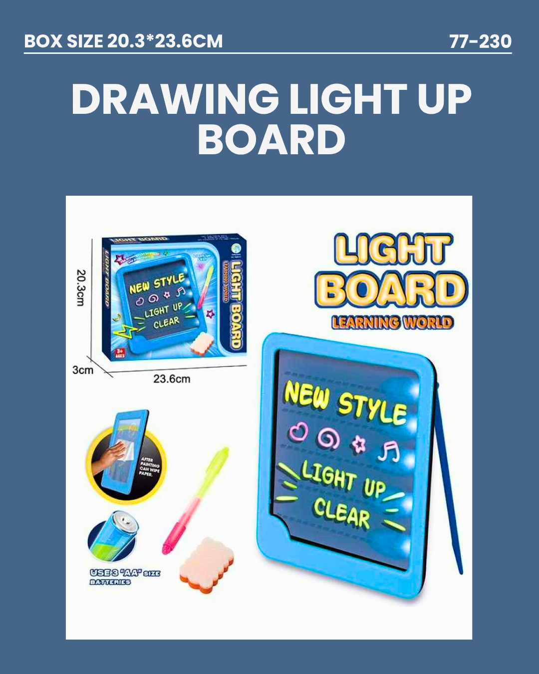 Drawing Light Up Board 77-230