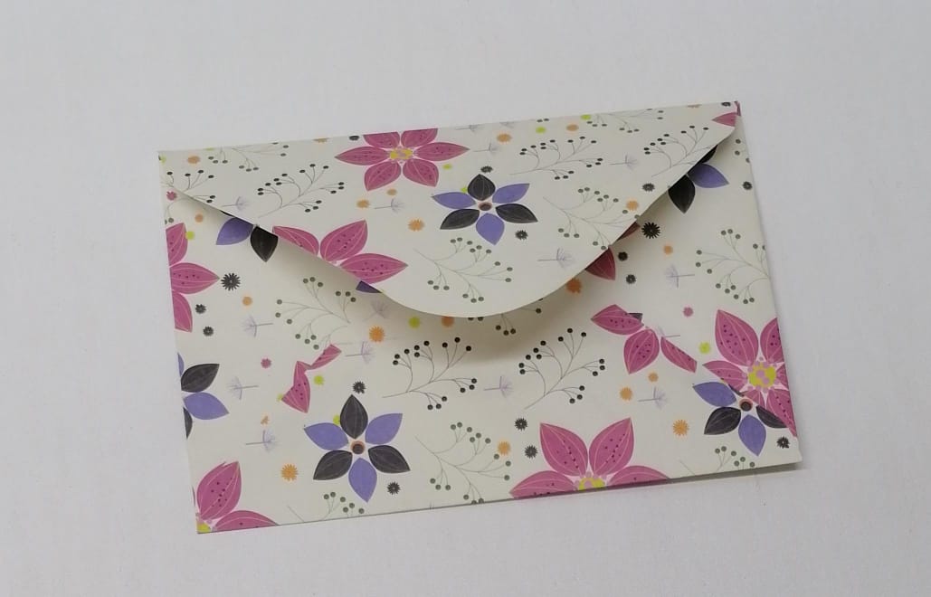 Mini Flowery Envelope 11164