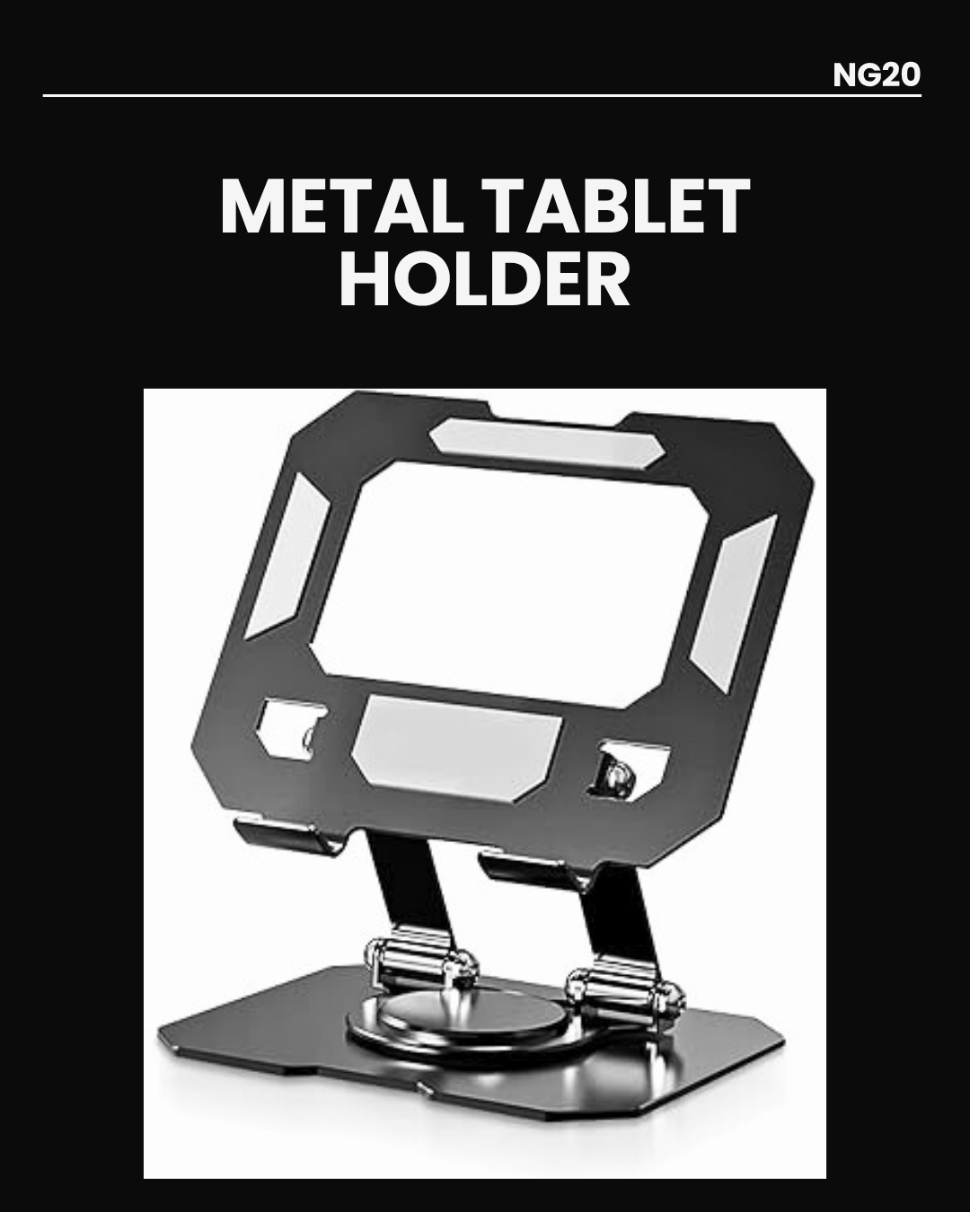 Metal Tablet Holder NG20