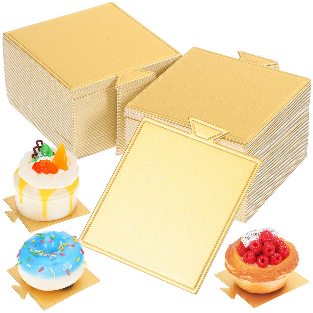Gold Baking Cards 50pc 1630