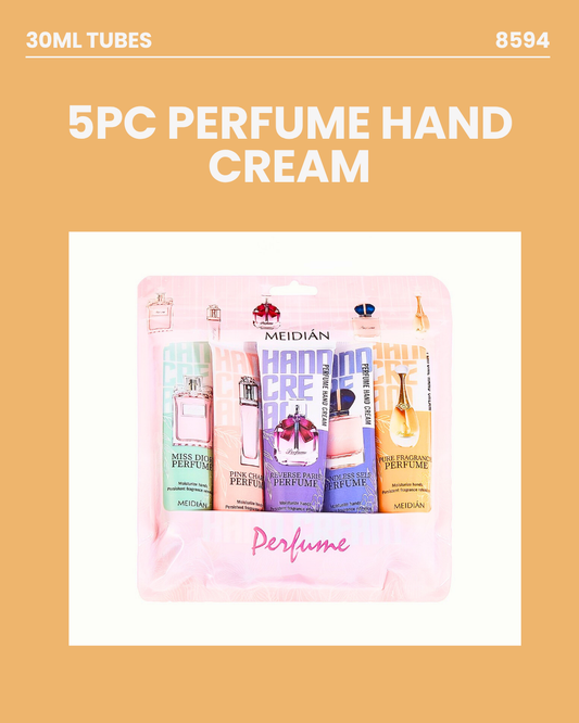 5pc Perfume Hand Cream 8594
