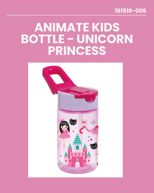 Animate Kids Bottle- Unicorn Princess 1615100-006