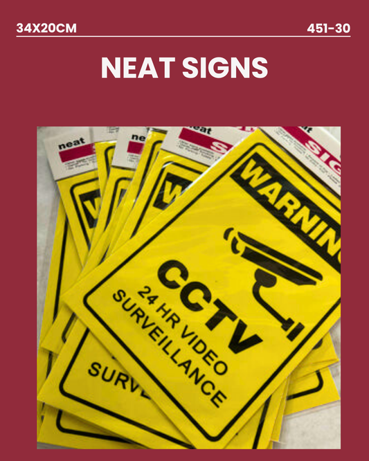Neat Signs 34*20cm 451-30