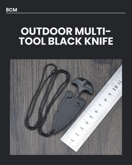 Outdoor Multi-tool Black Knife