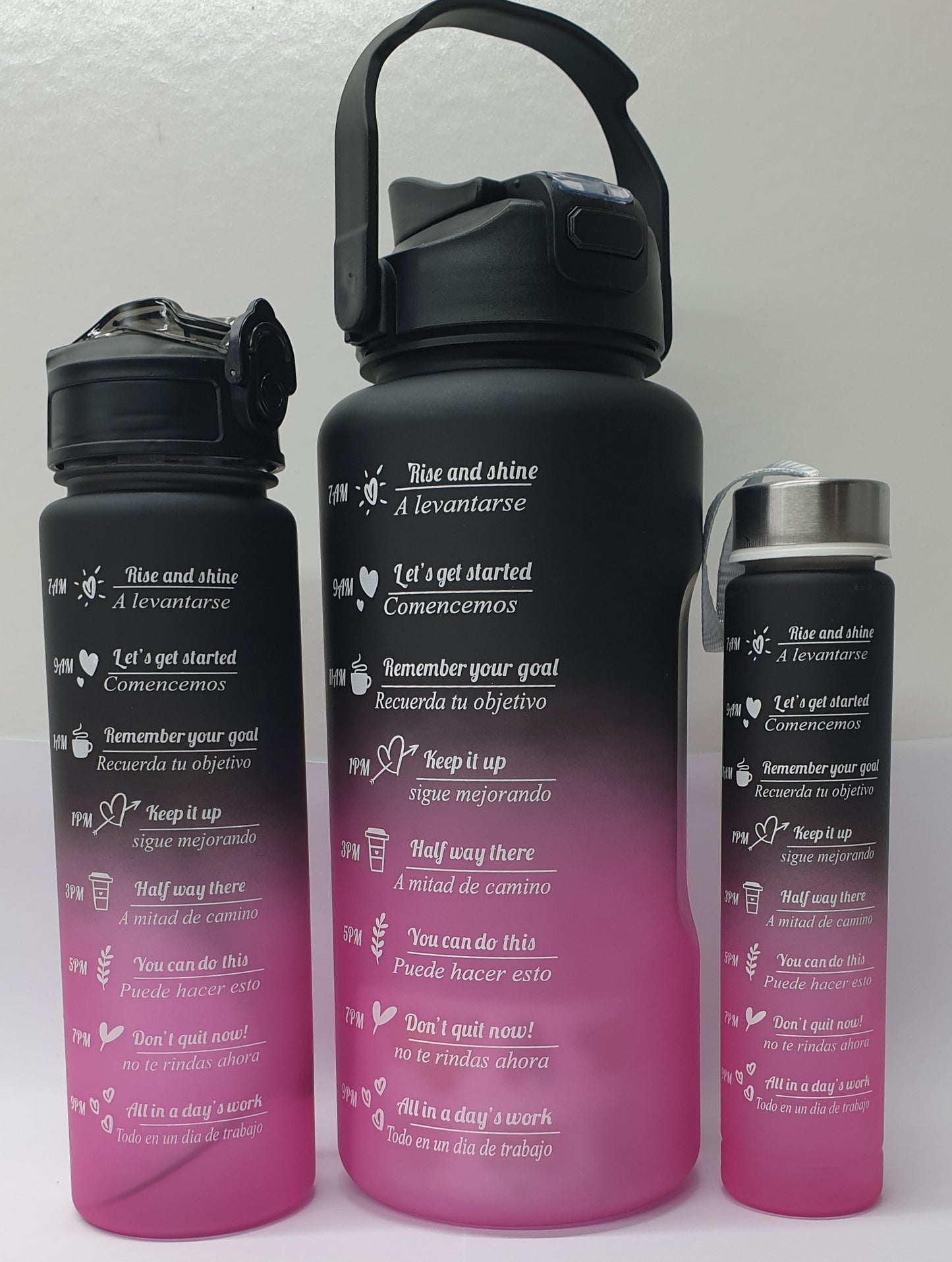 3pc Water Bottle Set H-8820