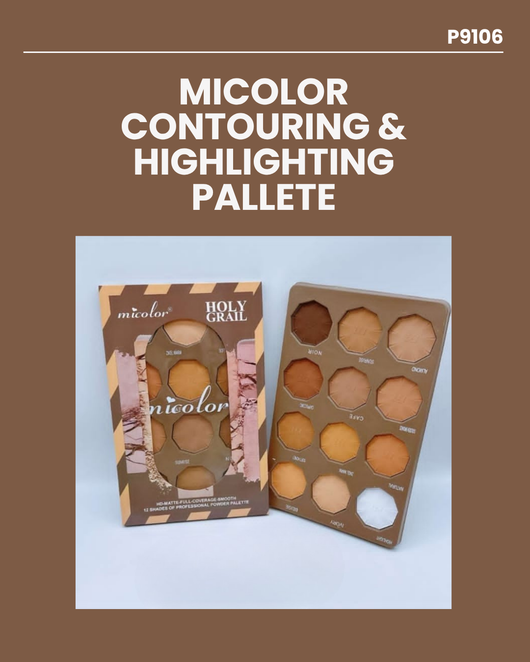 MiColor Contouring & Highlighting Pallete P9106