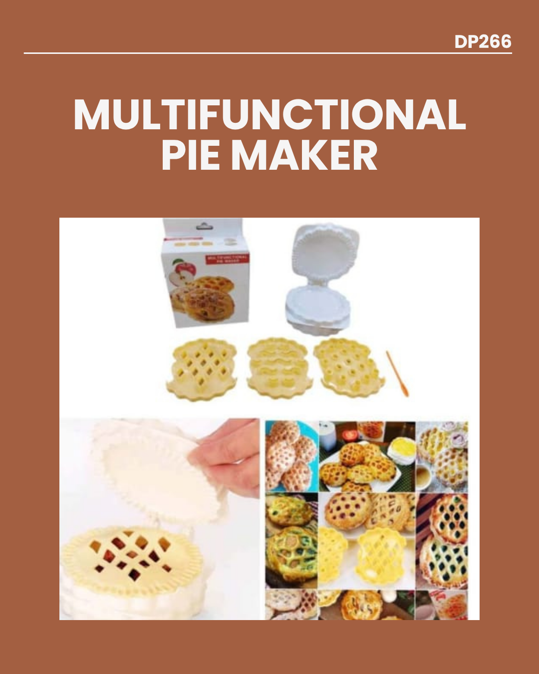 Multifunctional Pie Maker DP266