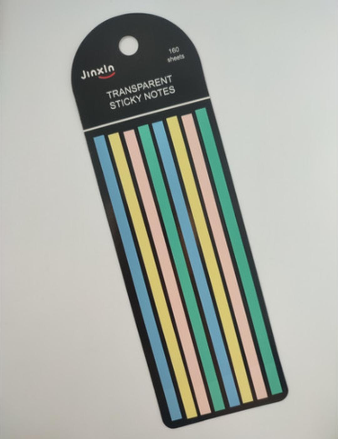 Transparent Sticky Notes P85-1/2