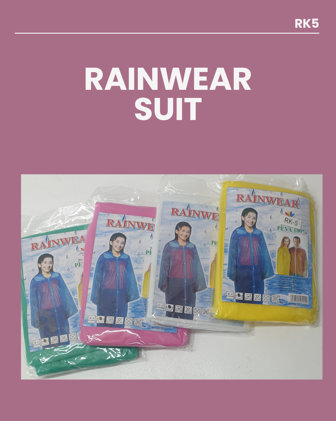 Rainwear Coat RK5