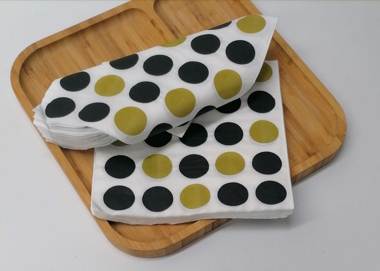 20pc Tesco Happy Party Serviettes TOT-YS1230 33x33cm