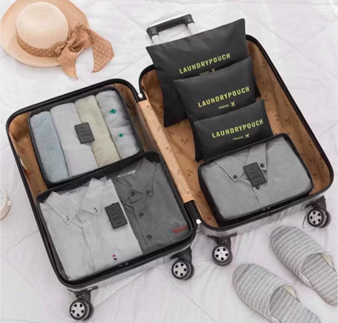 Laundry Travel Pouch 6pc LTP-009