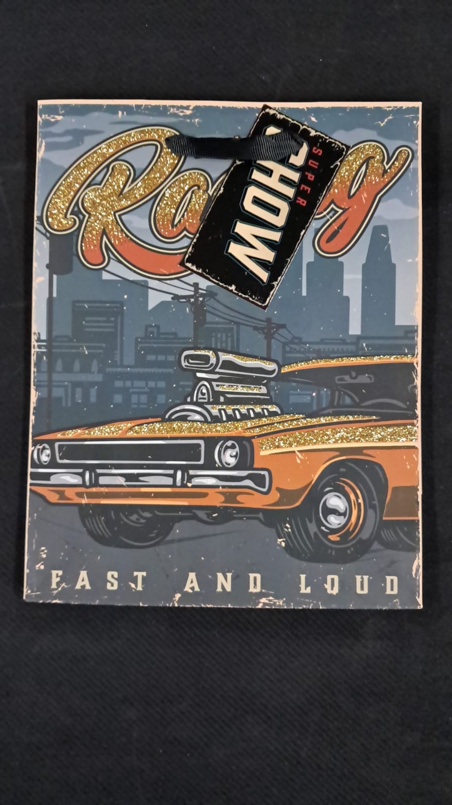 Car Themed Gift bag
23x18x10cm KR110975-1