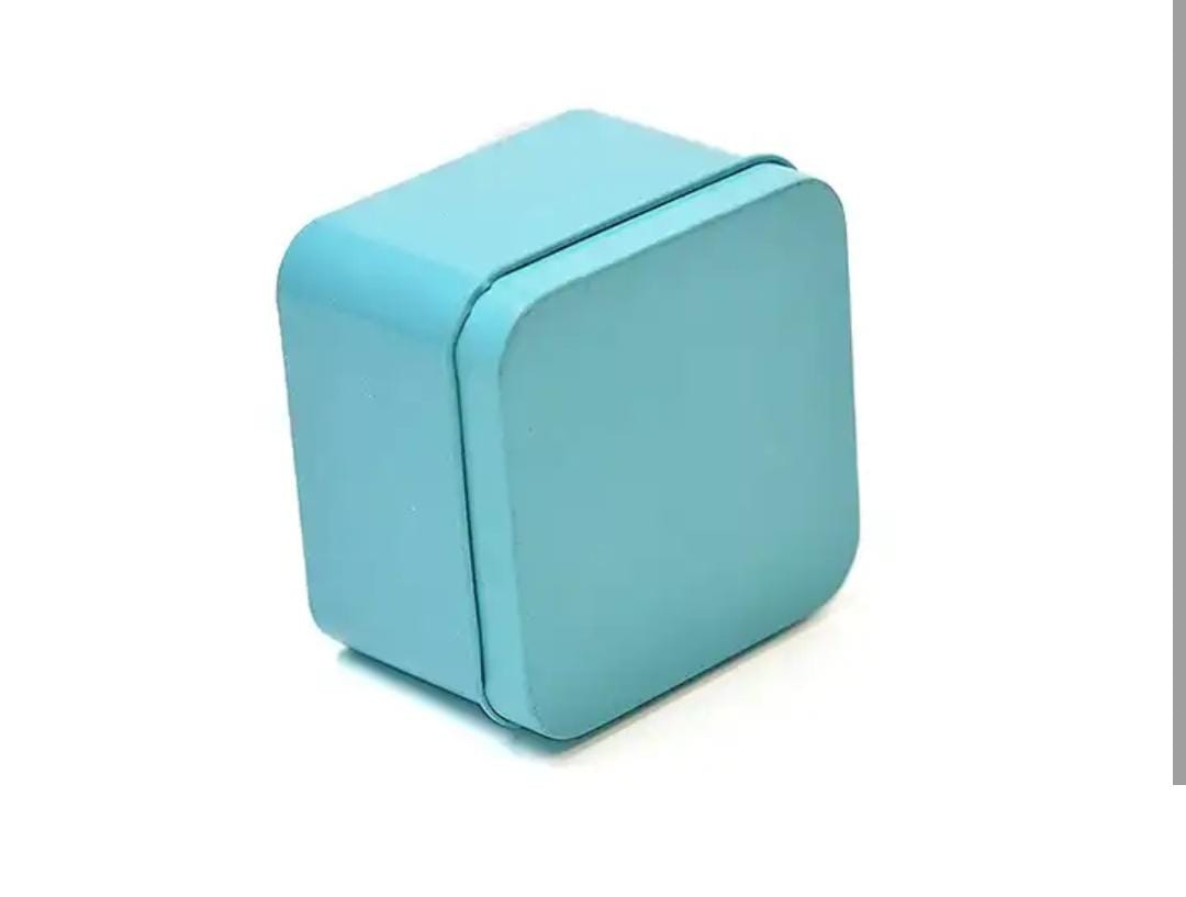 Square Tin Box 6.5cm DCO-009