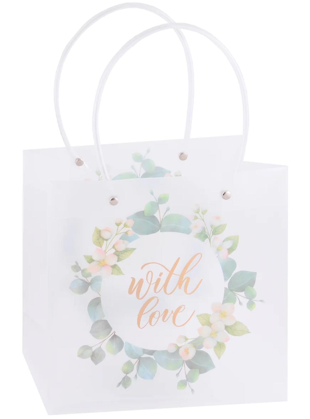 Plastic Gift Bags 2833 22x21.5x10cm