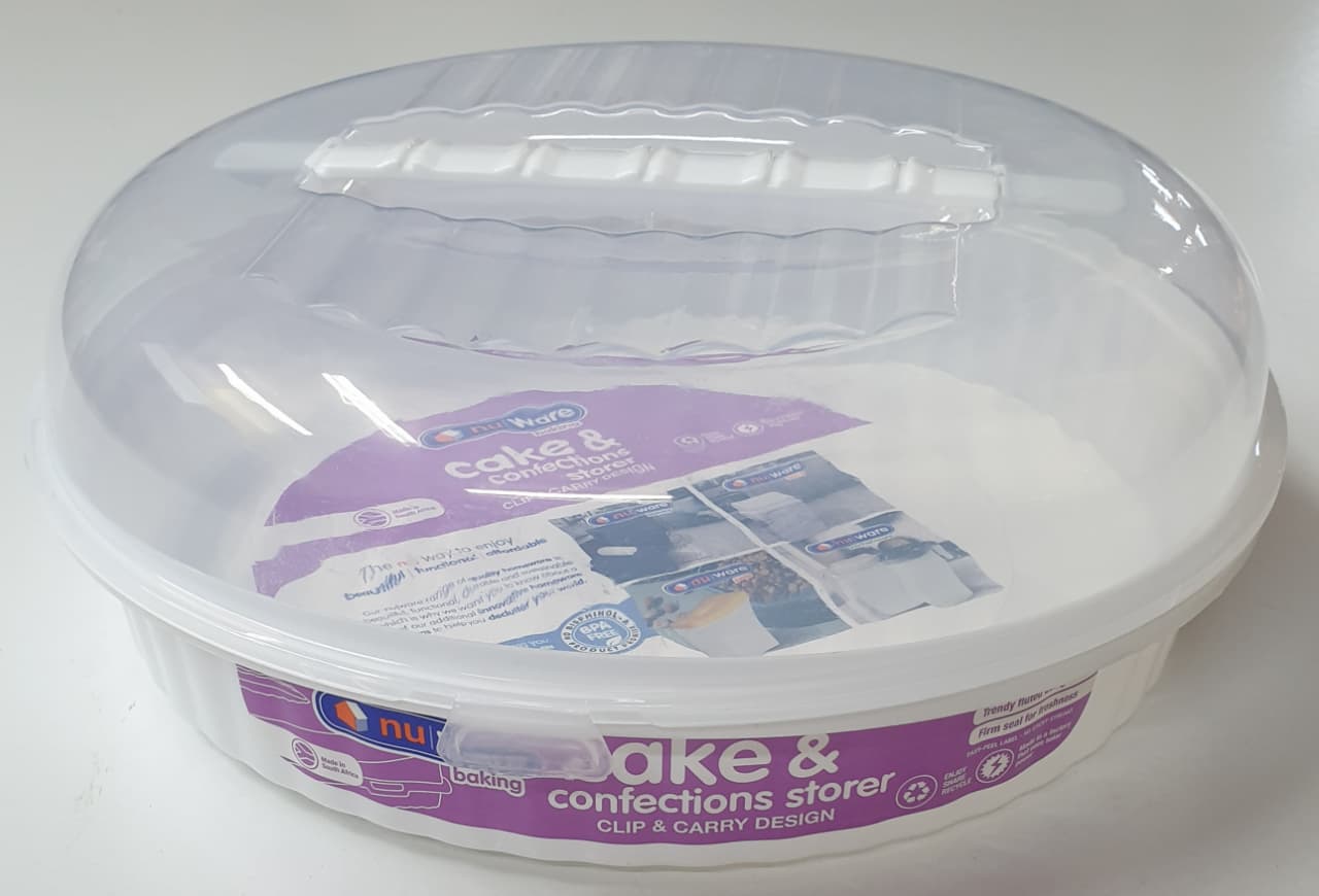 Cake Storage Container 31x7cm NWCSC - Lids Dont Lock
