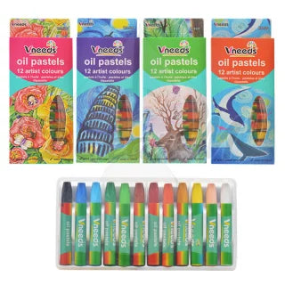 12pc Oil Pastels 10.02c