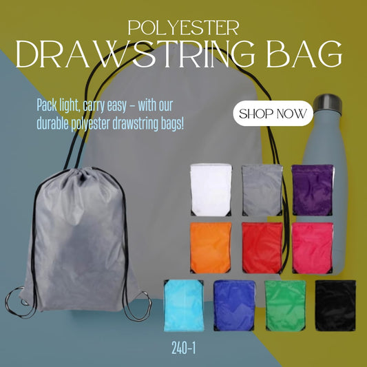 Polyester Drawstring Bag 240-1