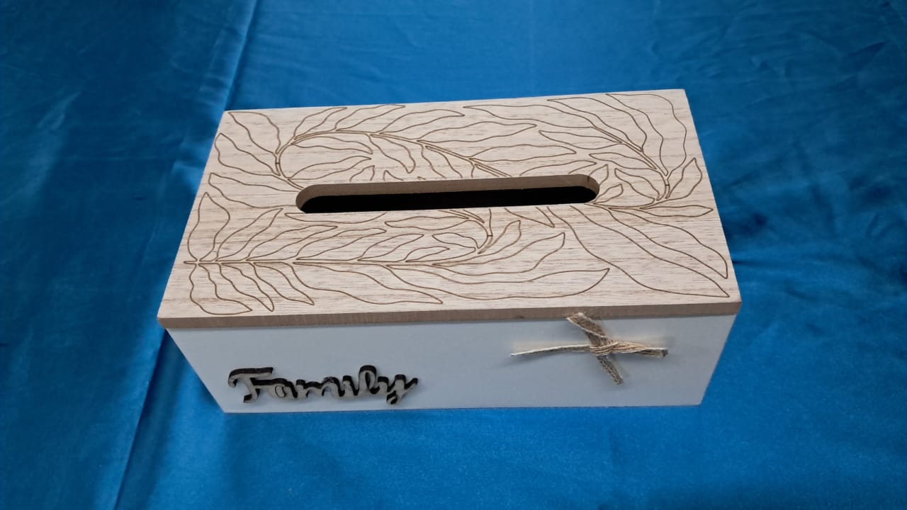 Wooden Tissue Box