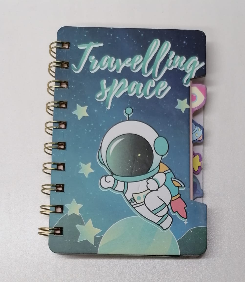 Space Travelling Mini Notebook WB-95594