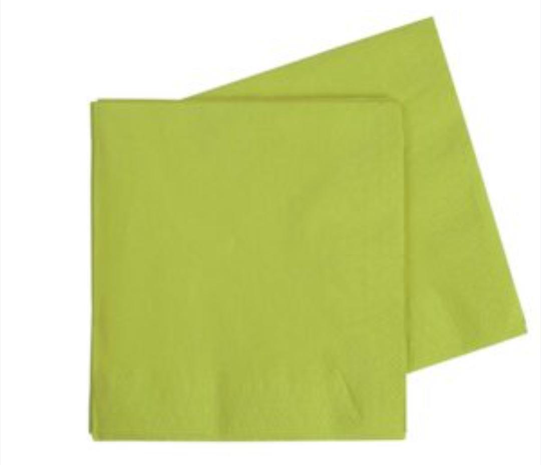 Solid Colour Serviettes 17599