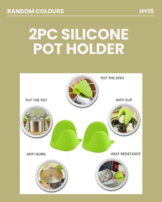 2pc Silicone Pot Holders HY-15