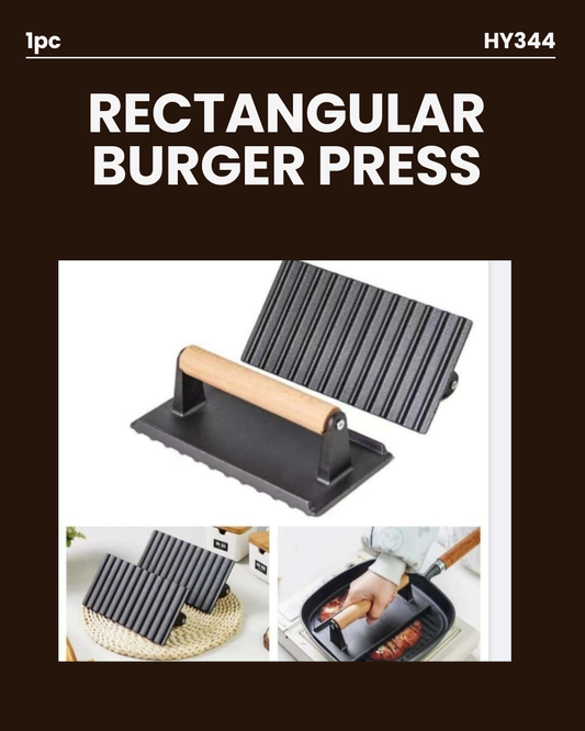 Rectangular Burger Press HY344