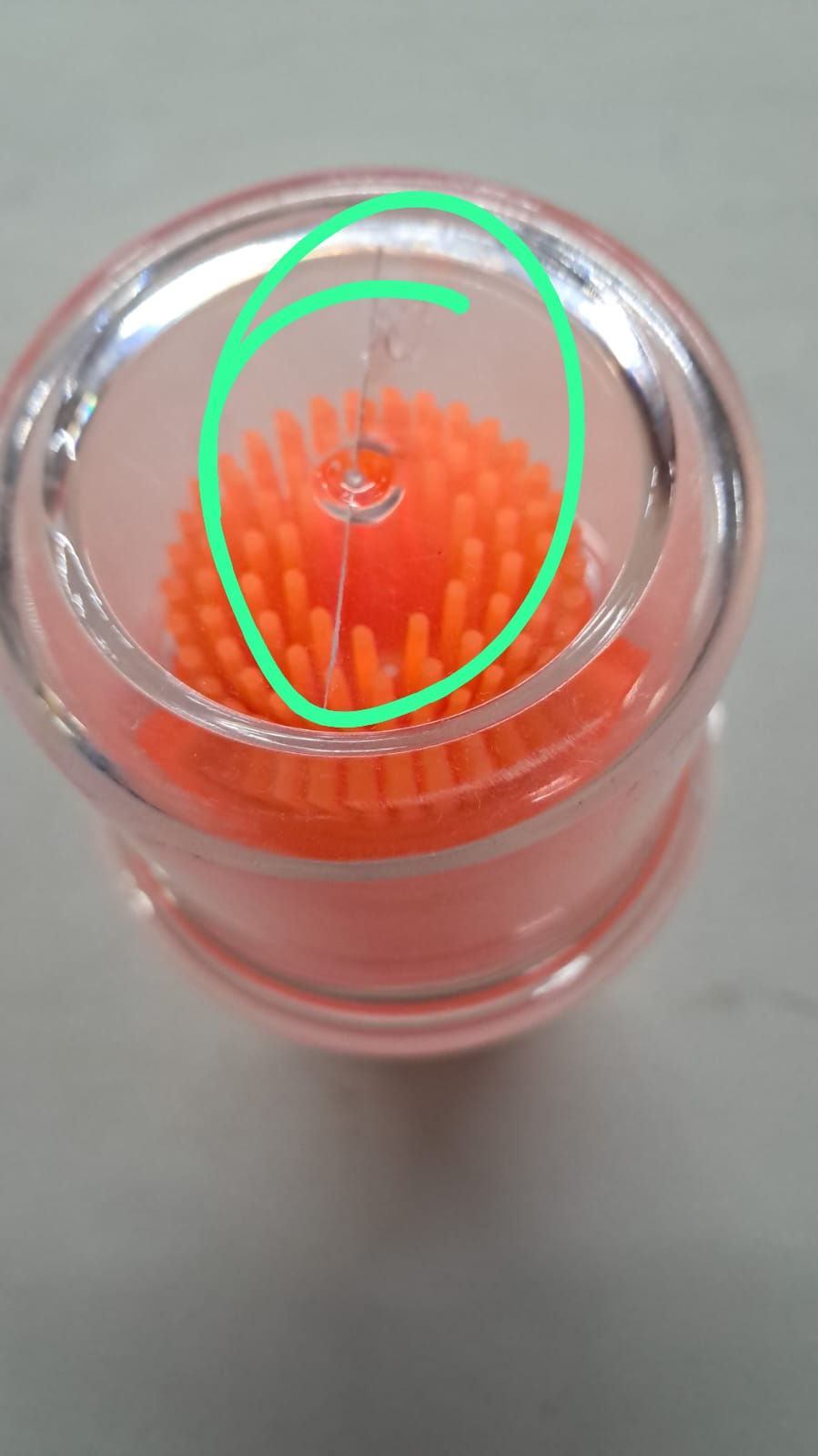 Silicone Oil Brush- Cracked Bases