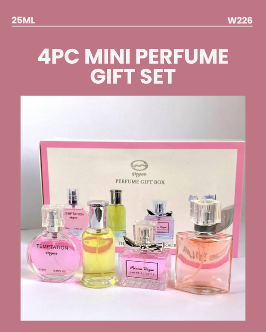 4pc Mini Perfume Gift Set W226