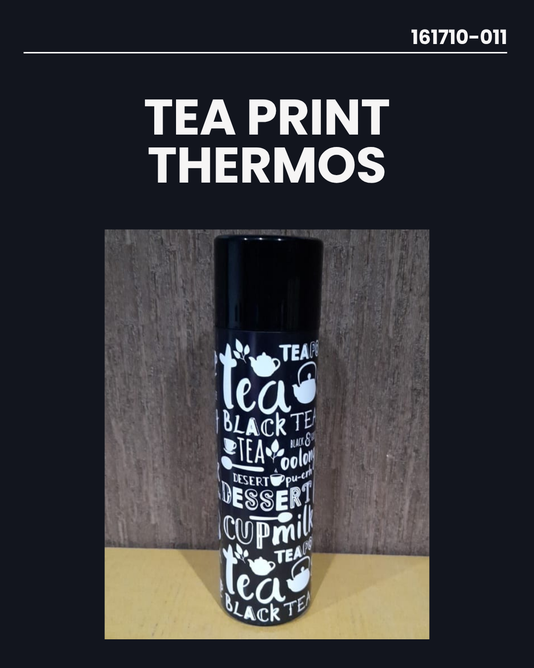 Tea Print Thermos 410ml 161710-011