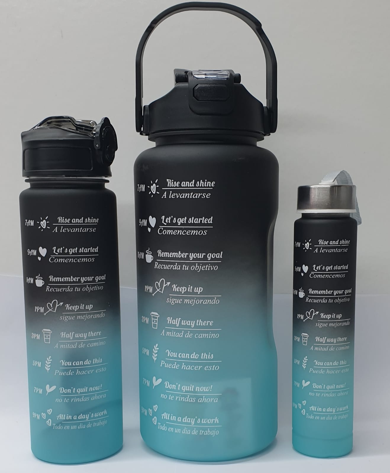 3pc Water Bottle Set H-8820