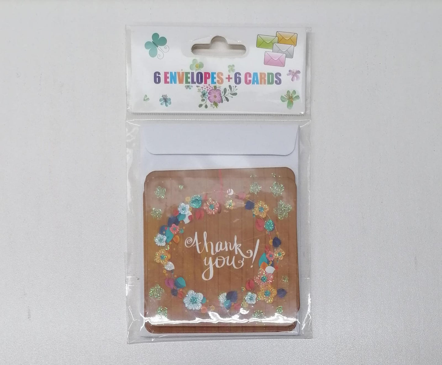 Mini Flower Envelopes &amp; Cards 6's N712044