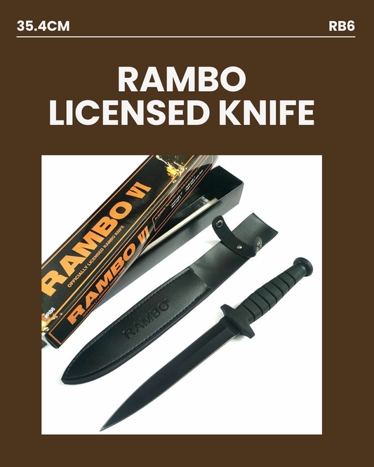 Rambo Licensed Knife RB6 35.4cm