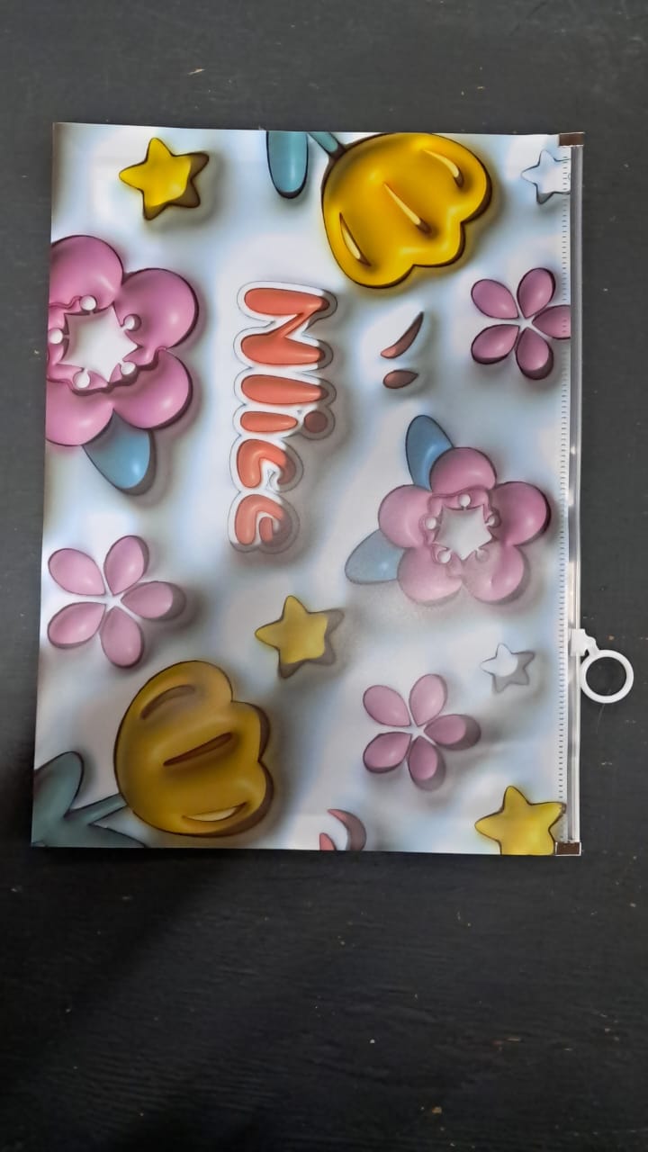 Floral Document Folder 33x24.5cm DKB43-1