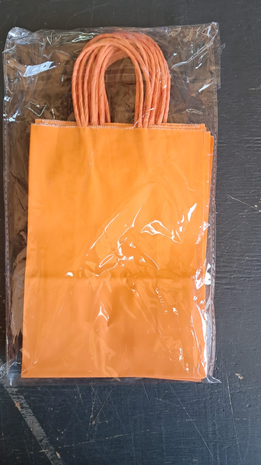 12pc Kraft Gift Bag - 27X21X11CM - 0706-2
