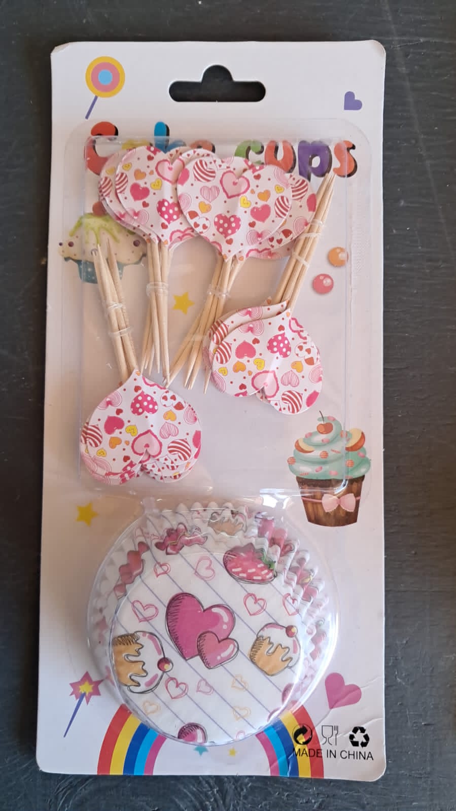 Cupcake Liners & Toppers Set VIP250088