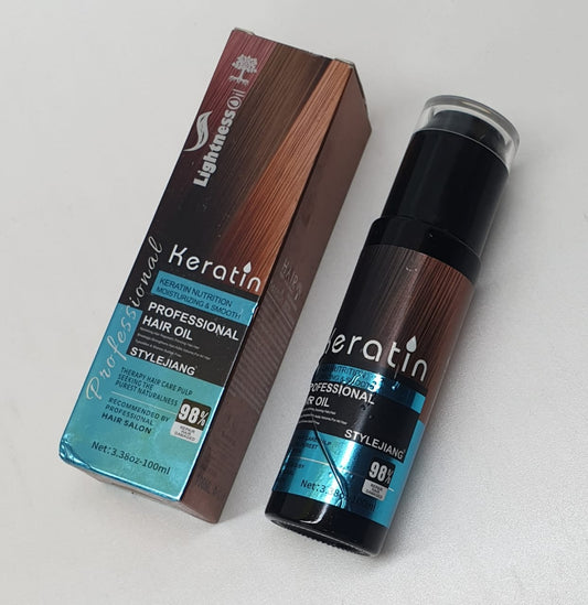 KERATIN PROFESSIONAL HAIR OIL 100ML BJX-682 -LEAKING