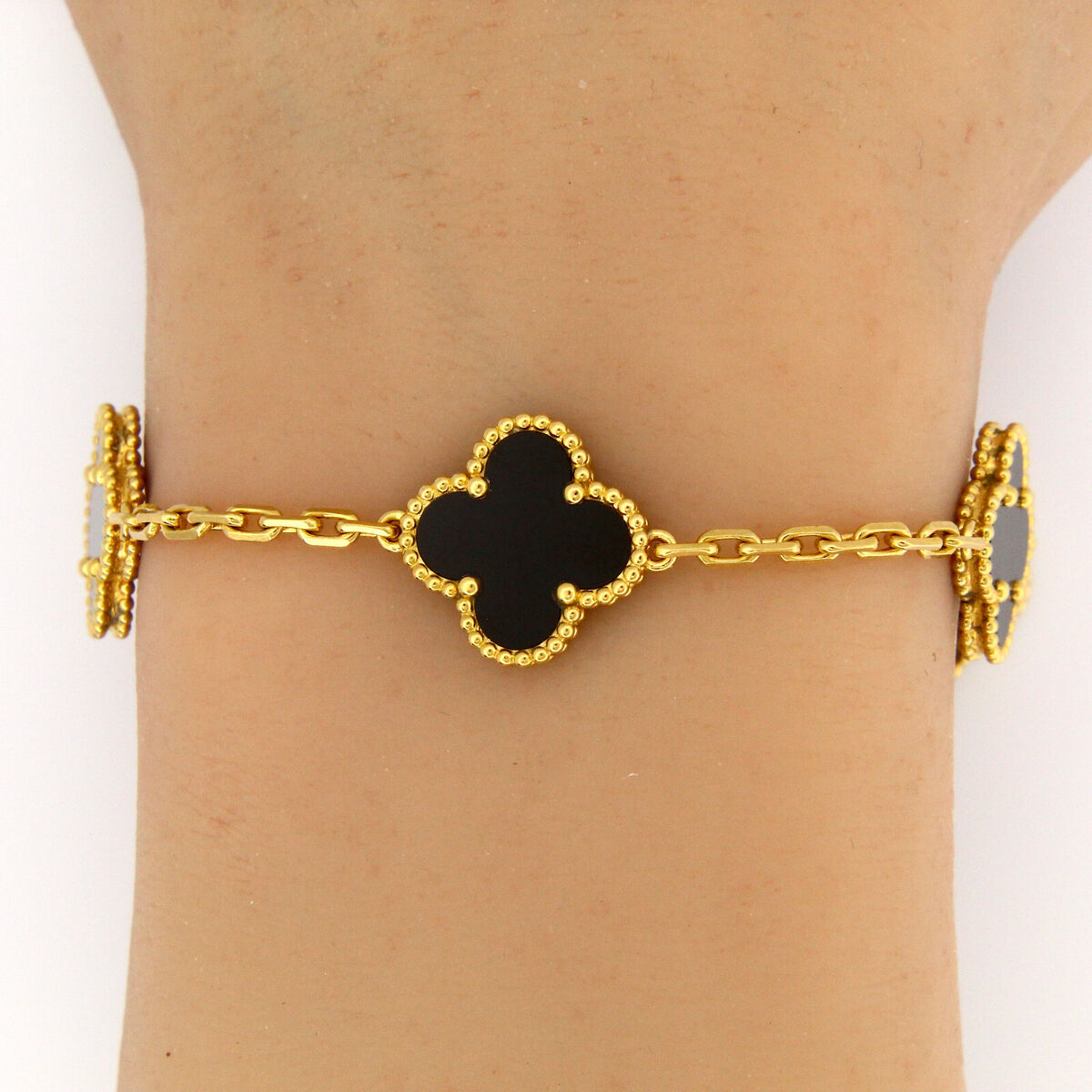 Gold Clover Bracelet PSZ002